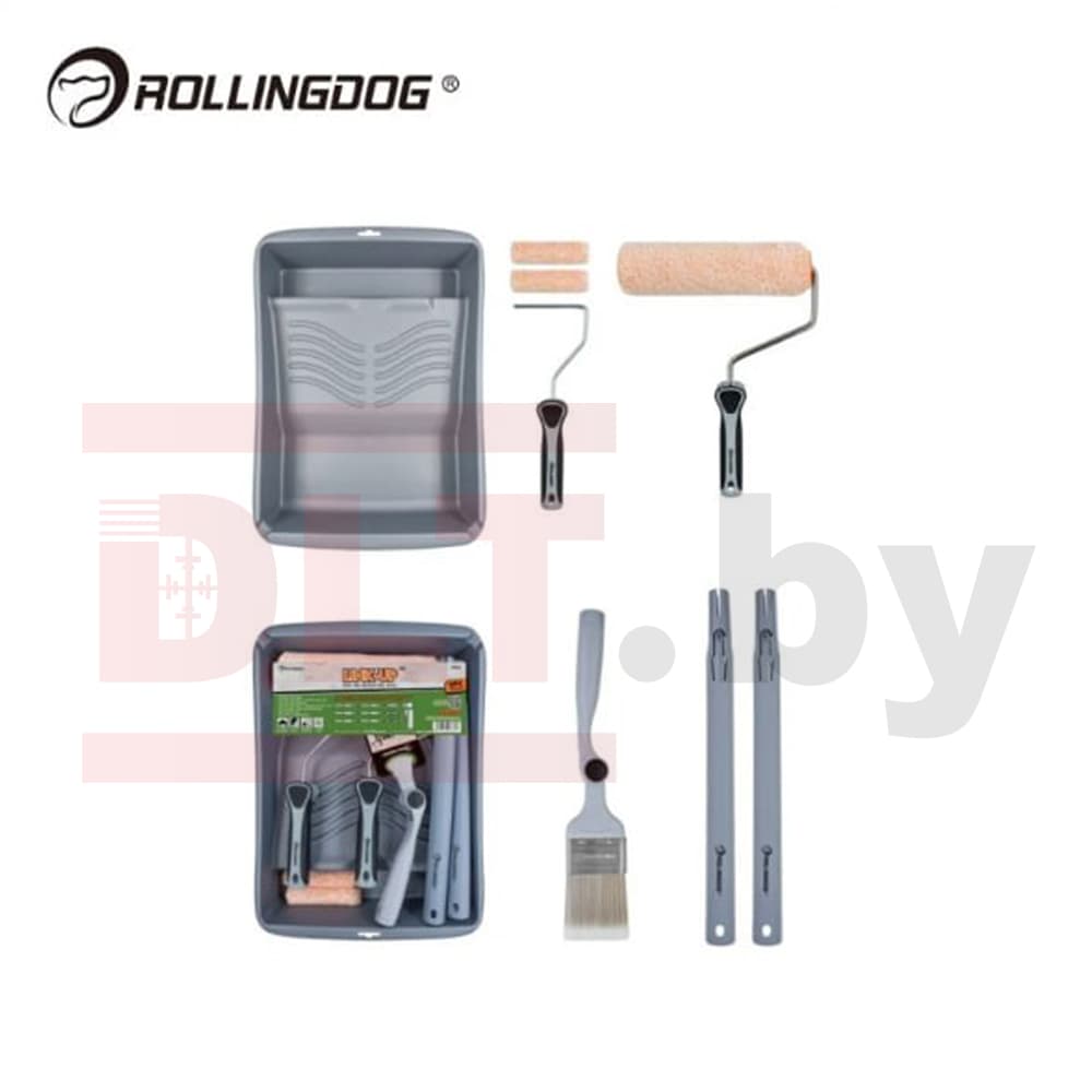 Набор малярный Rollingdog LINK - UP (9 предметов), серия Professional, арт.70213