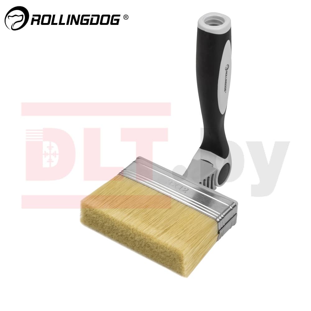 Кисть макловица поворотная Rollingdog PRO-ANGLE 30*120мм, синтетика, арт.10574