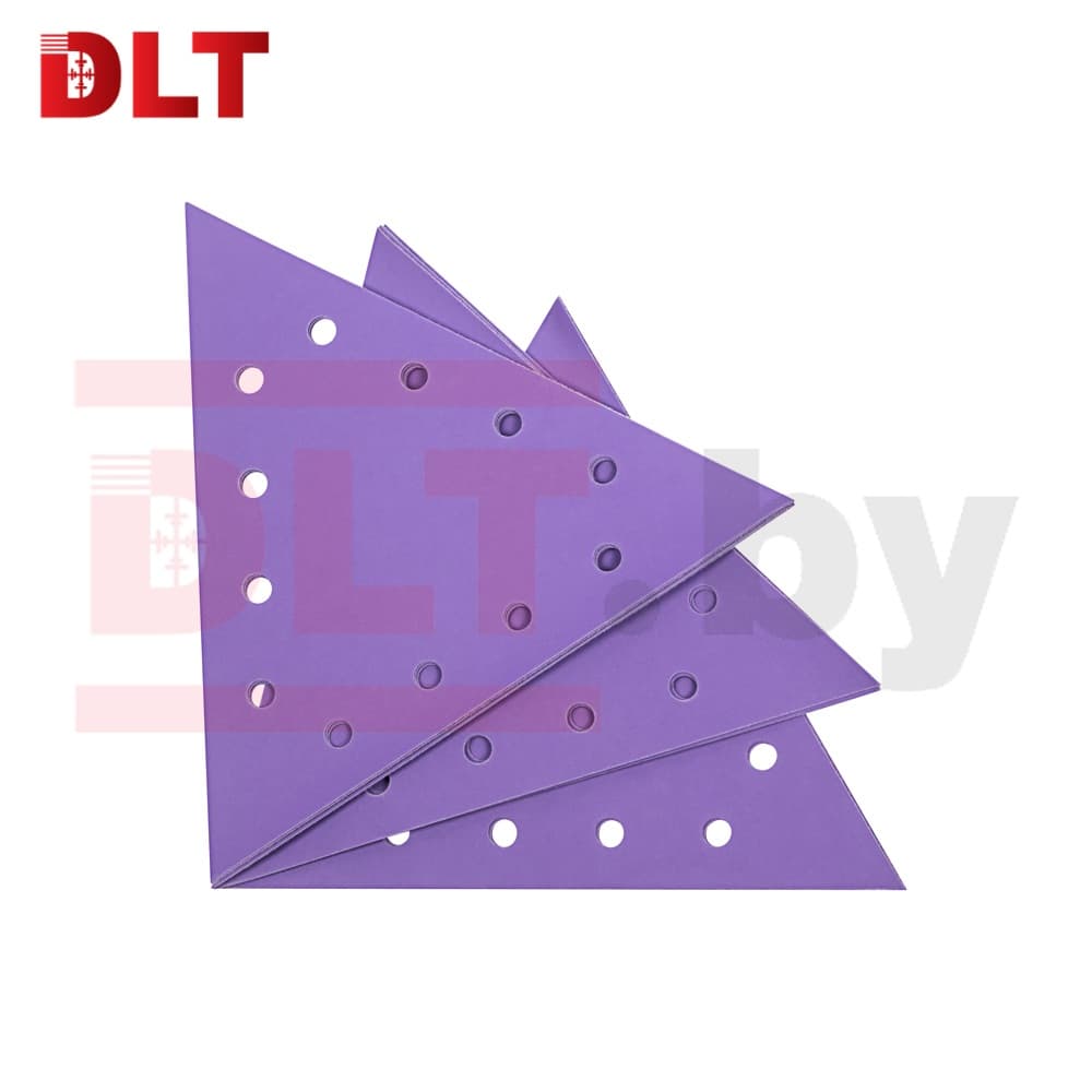 Треугольник шлифовальный DLT GrandFlex PURO-CERAMIC, P320, 285мм, 10шт, (на бумаге, керамика точной формы), арт.3617