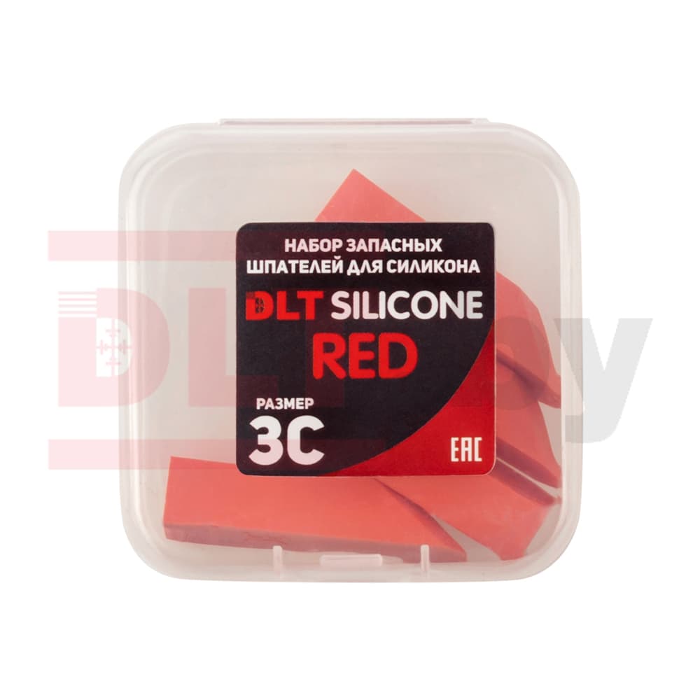 Набор запасных шпателей для DLT Silicone, (размер 3С-red), КРАСНЫЕ, арт.1752 - фото 2