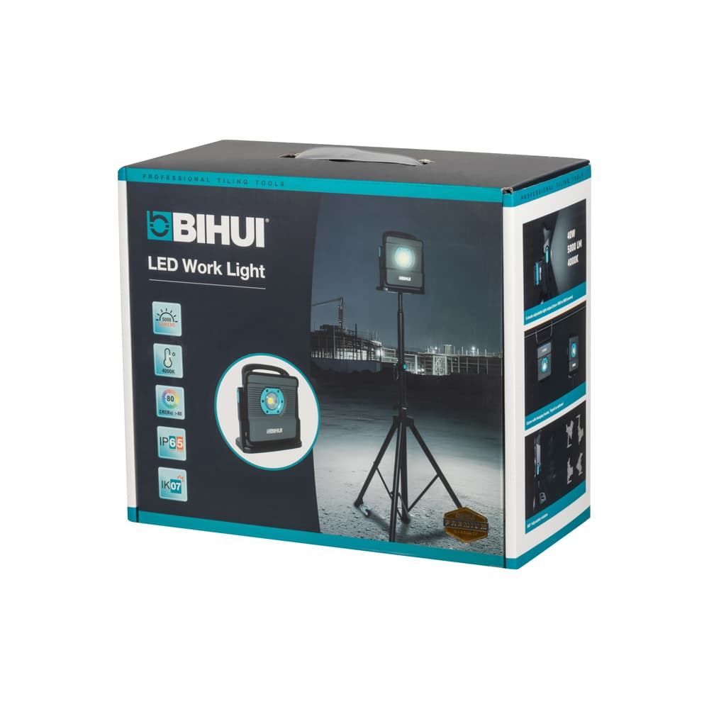 Фонарь-прожектор BIHUI 40 Вт, 5000LM, 4000K, (без АКБ), арт.BPLT40 - фото 10