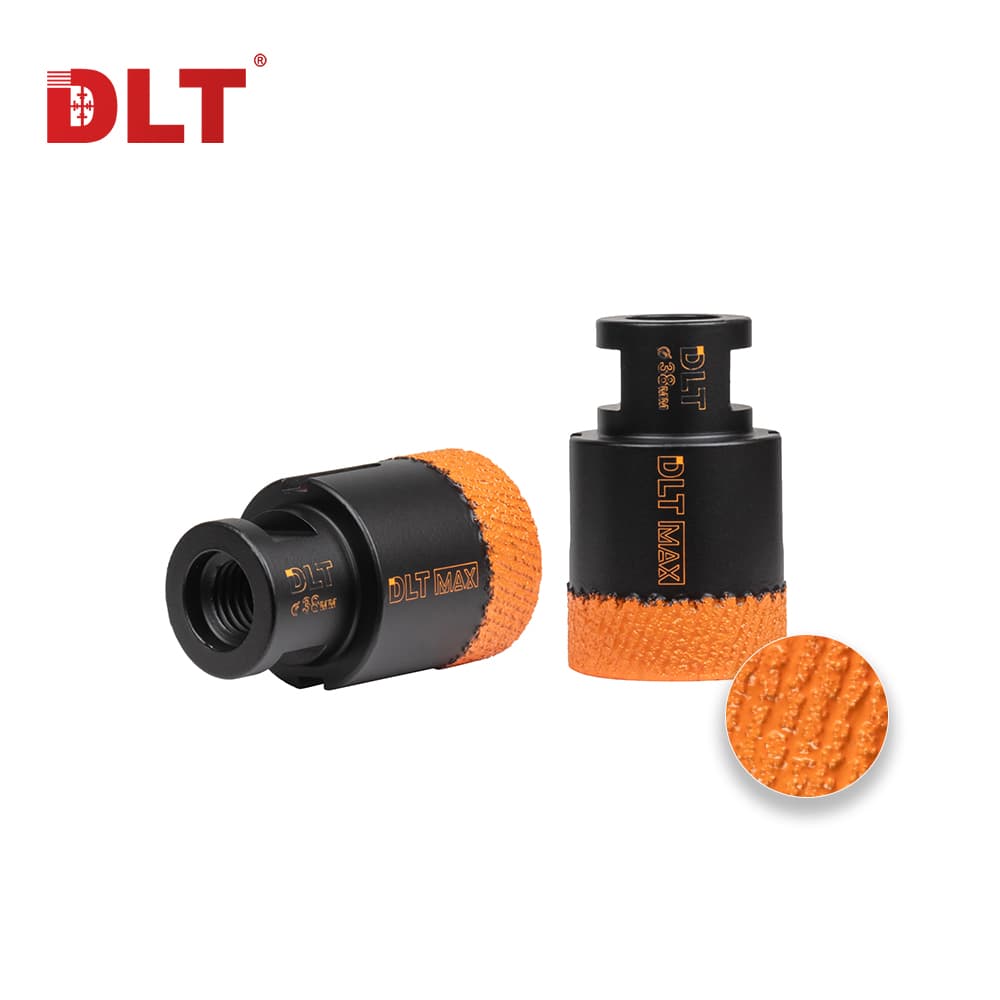Коронка алмазная для керамогранита и камня DLT MAX, 38мм, арт. 3824