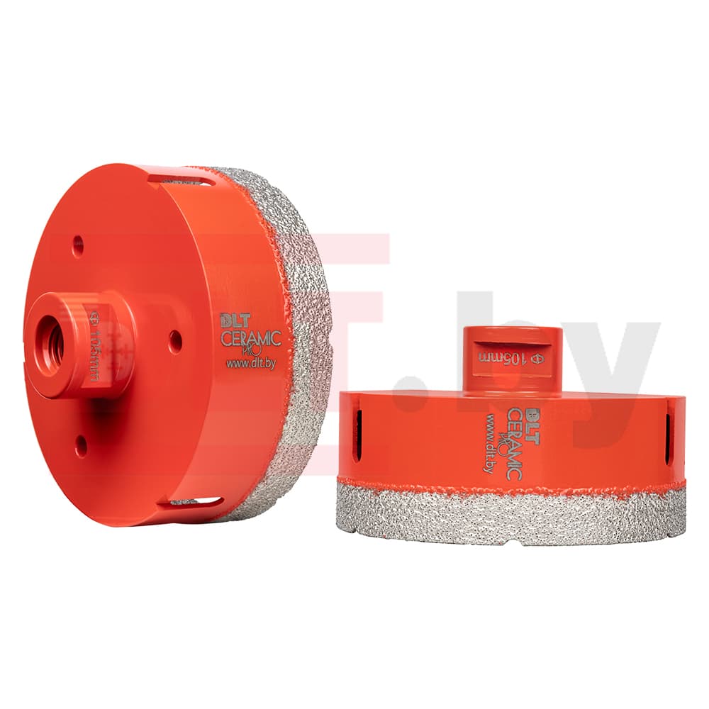 Алмазная коронка по керамограниту DLT CERAMIC PRO,105мм, арт.0679