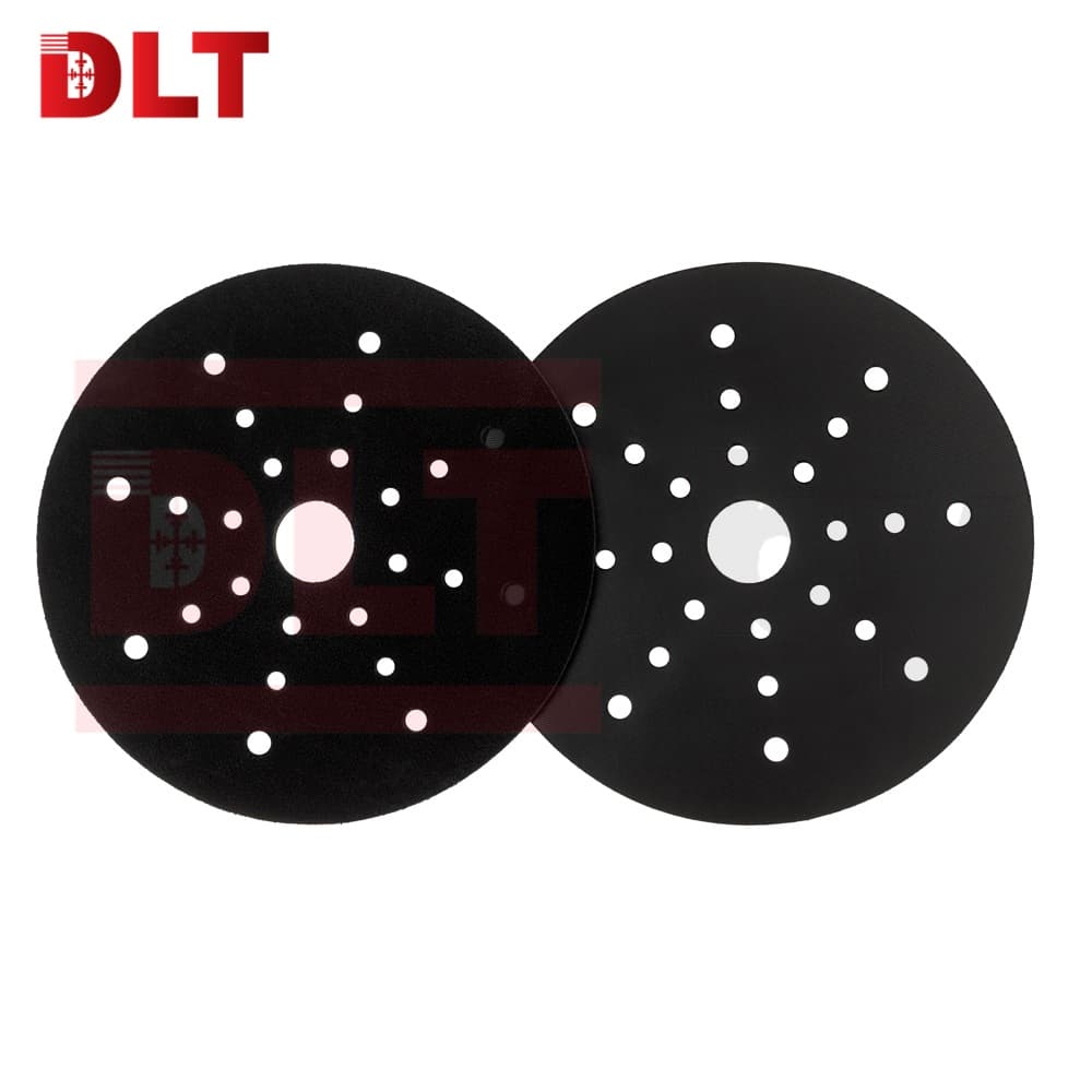 Промежуточная подложка DLT Grandflex для шлифмашин Жираф, 2 шт, Ø225мм, толщина 5мм, арт. 3652