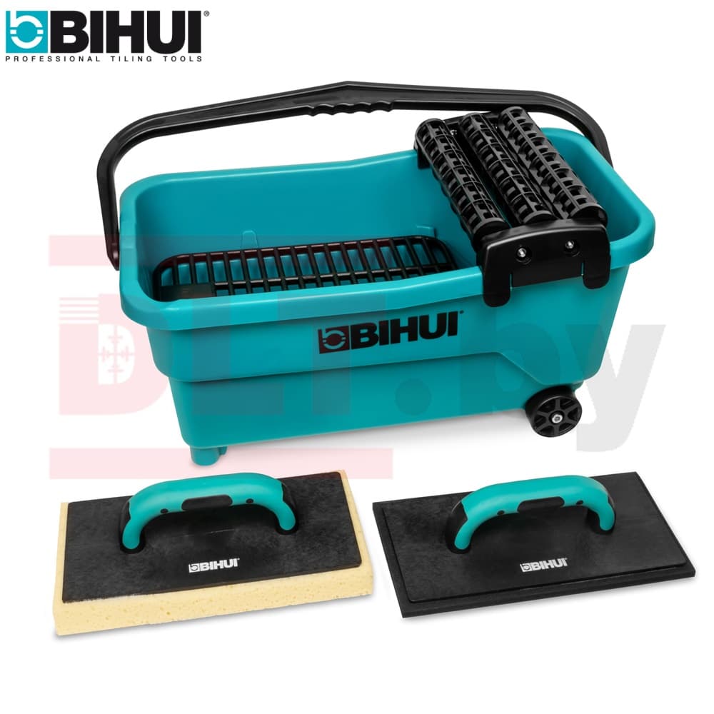 Ведро для плиточника с роликами BIHUI (кювета) 19л, арт.TWS19