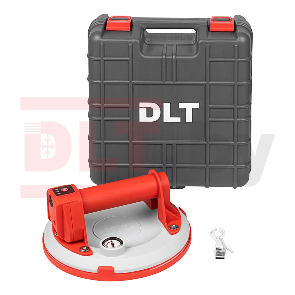 Электрическая присоска DLT VST-100 с АВТО подкачкой, для гладкой и рельефной поверхности, Ø8 дюймов, арт.1574 - фото 3