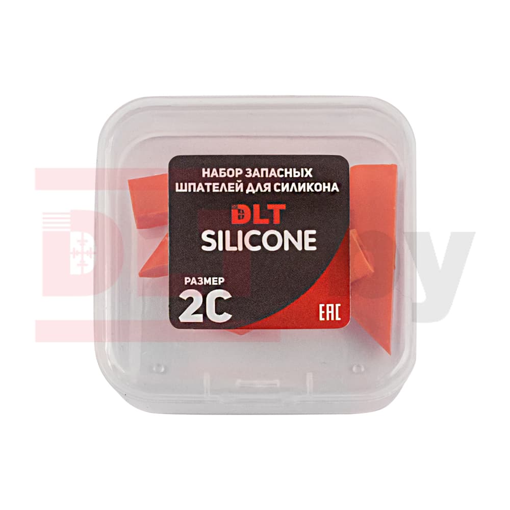 Набор запасных шпателей для DLT Silicone, (размер 2С) ОРАНЖЕВЫЕ, арт.1583 - фото 3