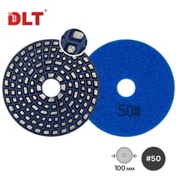 Алмазный шлифовальный круг  DLT №5, для шлифовки и запила,  #50, 100мм, арт.0650
