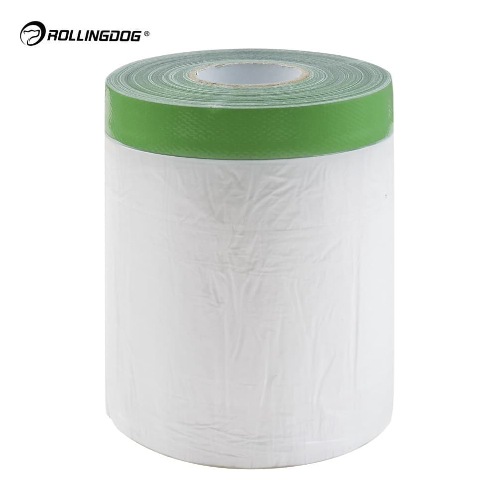 Укрывное полотно на малярной ленте Rollingdog DUCT-SHIELD 8мкм, 110см*15м, арт.80507 - фото 4