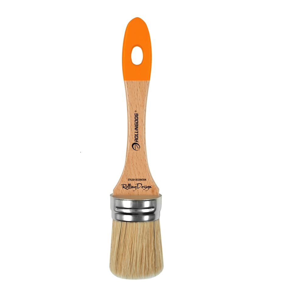 Кисть Rollingdog Design 40мм, овальная, смешанная щетина, серия Professional, арт.10686 - фото 5