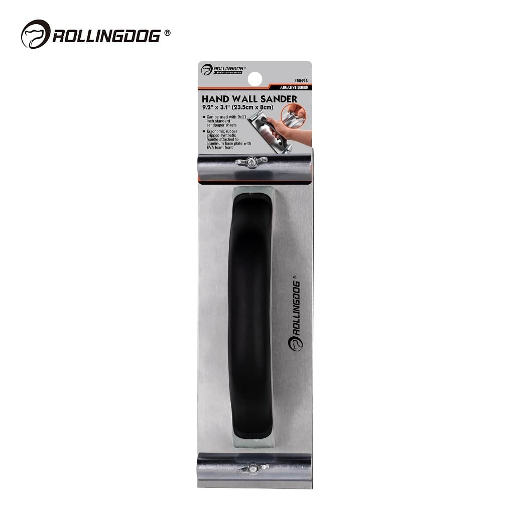 Терка для наждачной бумаги с прижимом Rollingdog 235х80мм, серия Professional, арт.50493