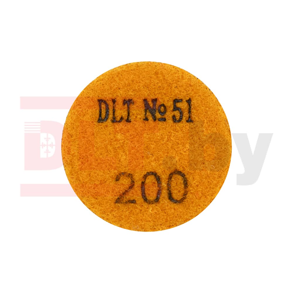 Алмазный гибкий шлифовальный круг для гравера DLT №51, #200, 50мм, арт.2132 - фото 3