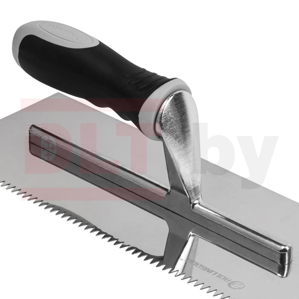 Гребенка Rollingdog 280*115мм, зуб треугольник, серия Professional, арт.50147 - фото 3