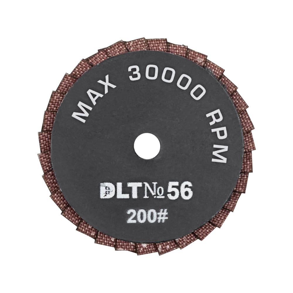 Алмазный гибкий шлифовальный круг DLT №56, #200, 50мм, для гравера, арт.4399 - фото 3