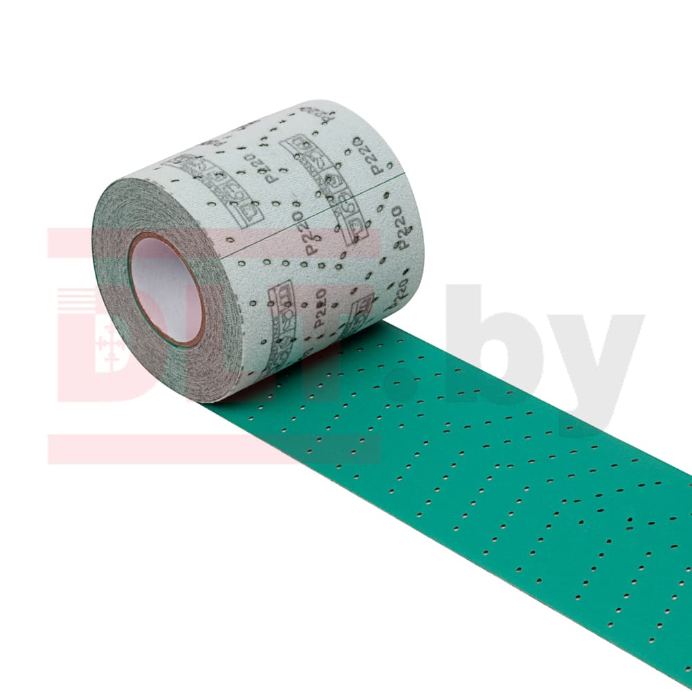 Шлифовальный лист в рулоне DLT GrandFlex FILM-ROLL PRO, P220, 110мм*12м, (на пленке, керамика и оксид алюминия), арт.3482 - фото 2