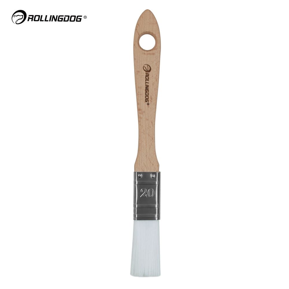 Кисть для клея Rollingdog 20мм, прямой срез, нейлон, серия Professional, арт.10725