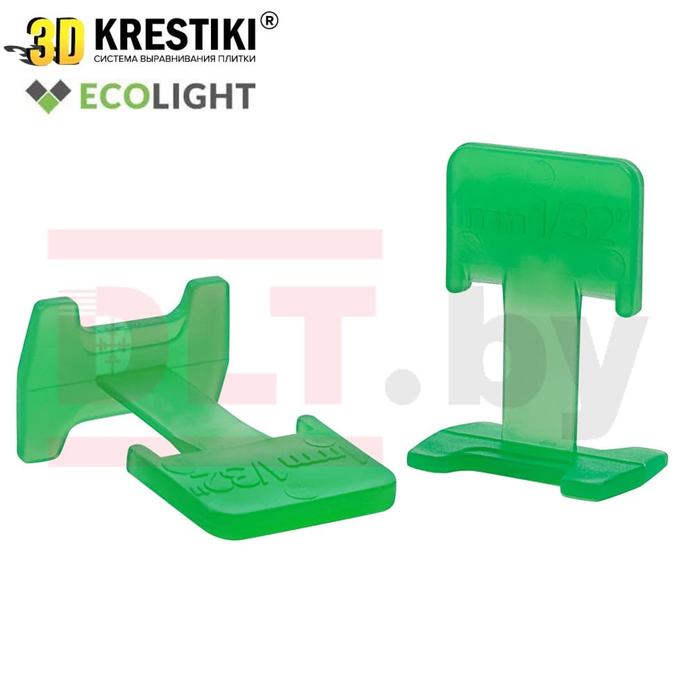 Зажим (СВП) ECO Light СВП, 1мм, (500 шт), 3dkrestiki, арт.1099 - фото 2