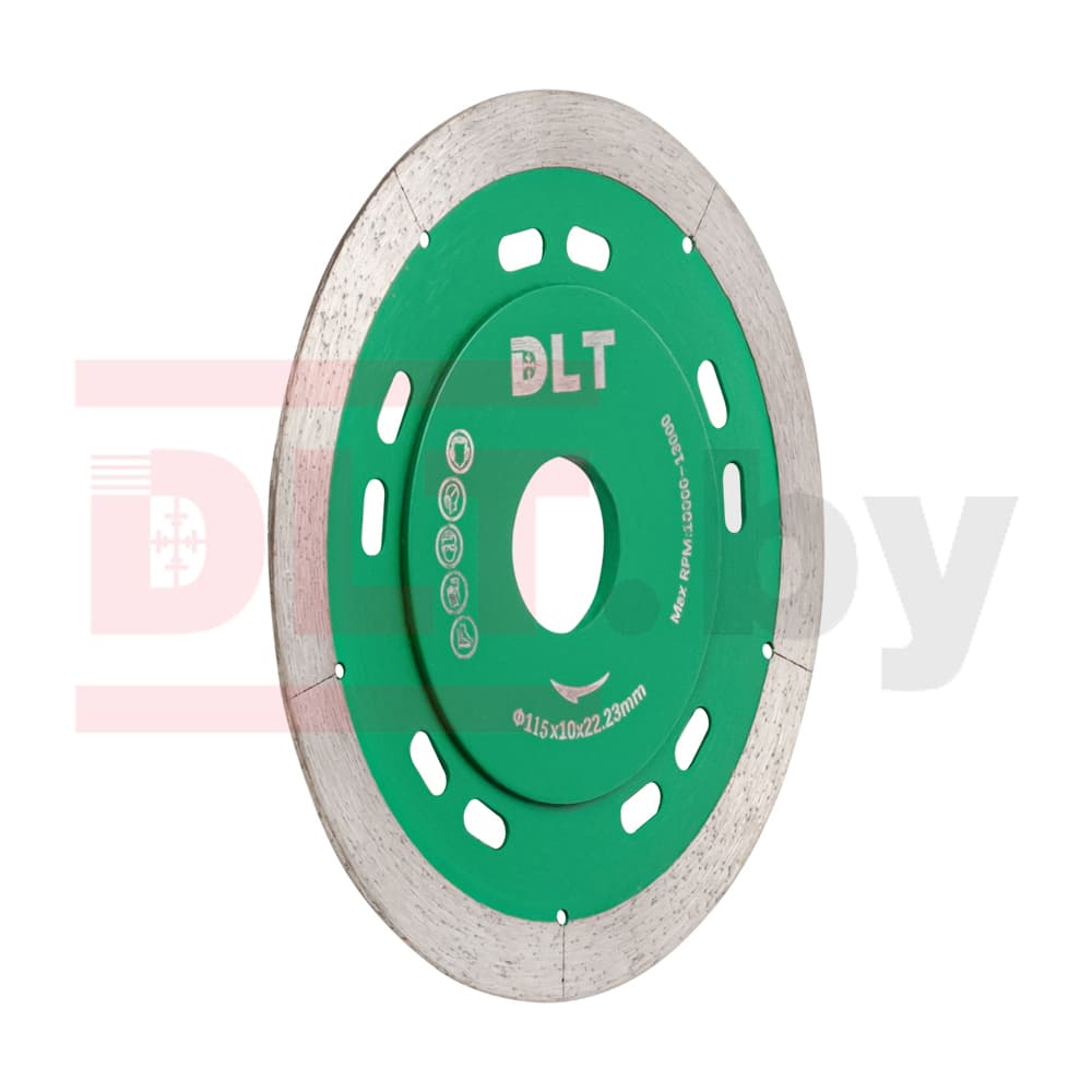 Алмазный диск DLT №8 (Slim-CERAMIC), 115х1,2мм, арт.1410 - фото 2