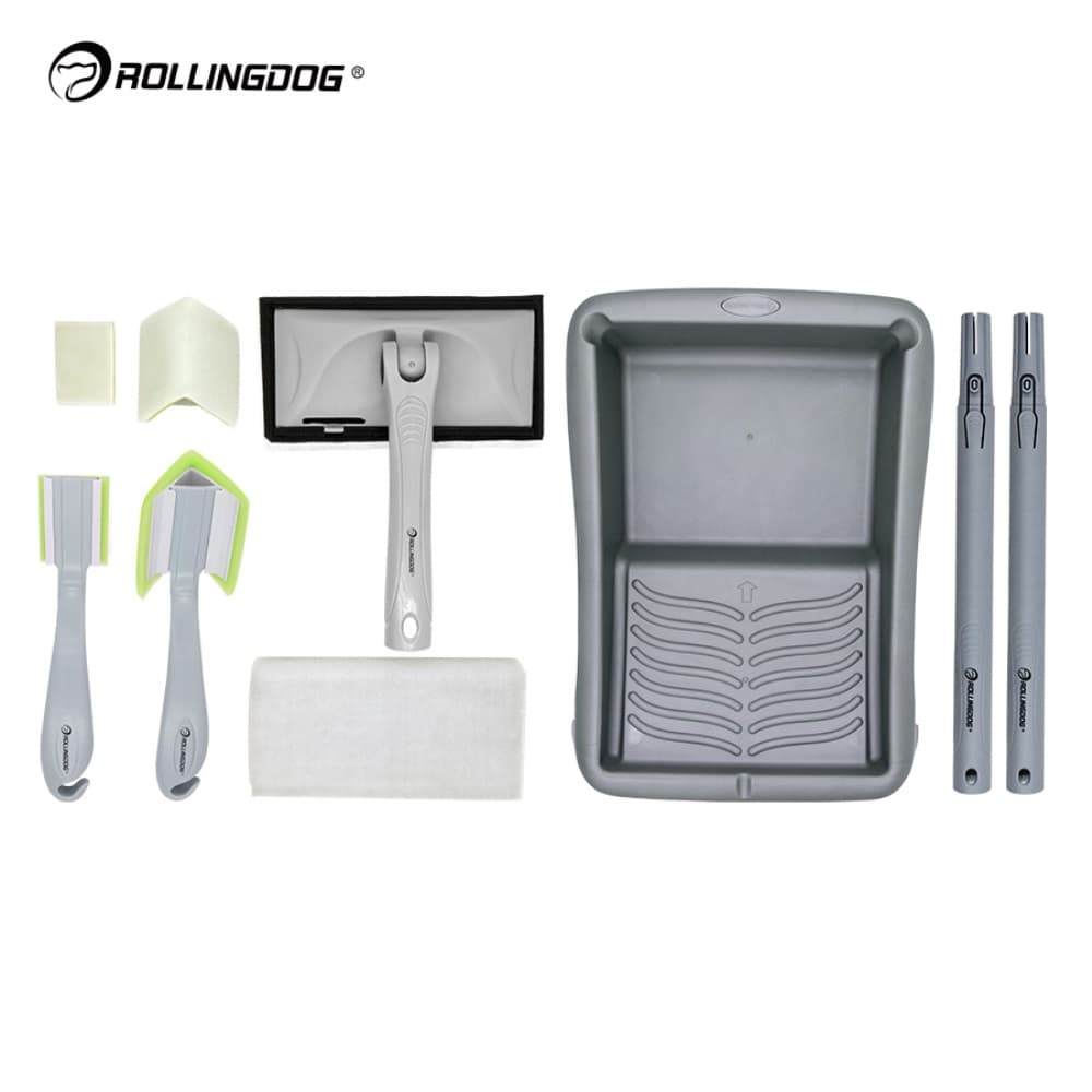 Набор малярный Rollingdog PRO-ANGLE (9 предметов), серия Professional, арт.70205