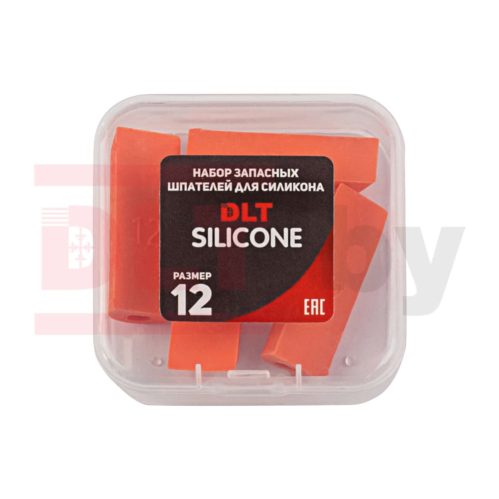 Набор запасных шпателей для DLT Silicone, (размер 12) ОРАНЖЕВЫЕ, арт.1582 - фото 3