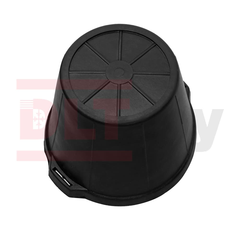 Ведро строительное гибкое, DLT, 10л (факт. 8,8л), тип RUBBERBUCK, арт.2903 - фото 4
