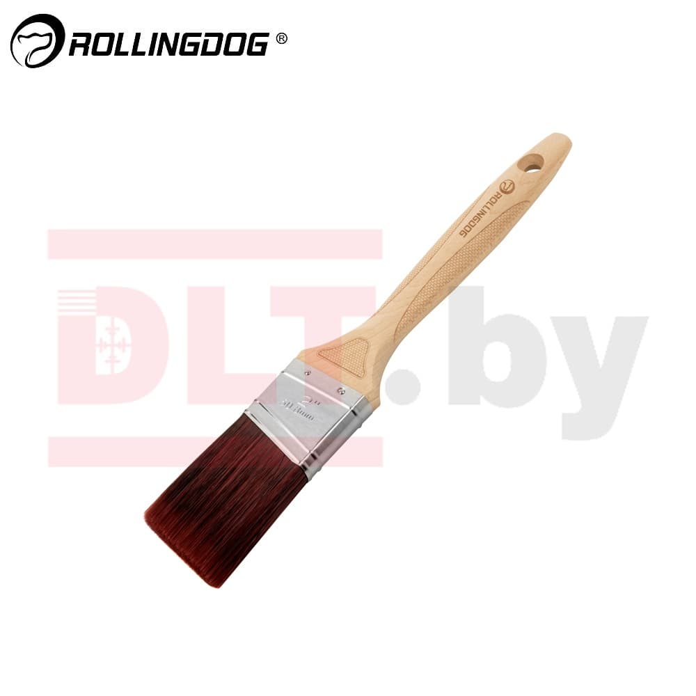 Кисть Rollingdog X1000 50мм, угловой срез, полиэстер, серия Professional, арт.10271