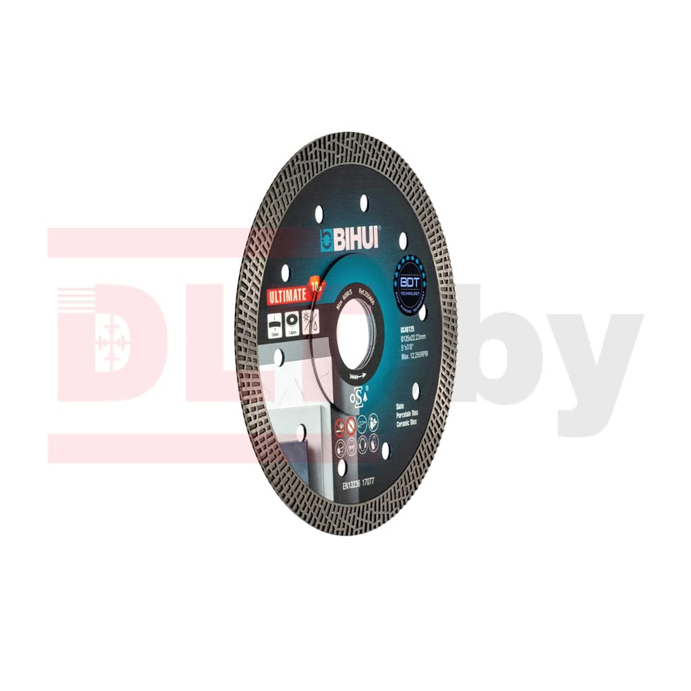 Алмазный диск BIHUI Ultimate, 125х1,4мм, арт.DCAB125 - фото 2