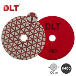АГШК DLT №70, для сухой шлифовки, #400,100мм, арт.4804