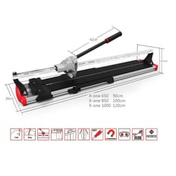 Ручной плиткорез RUBI X-ONE PLUS 1200 (до 1200мм), арт.15910 - фото 20