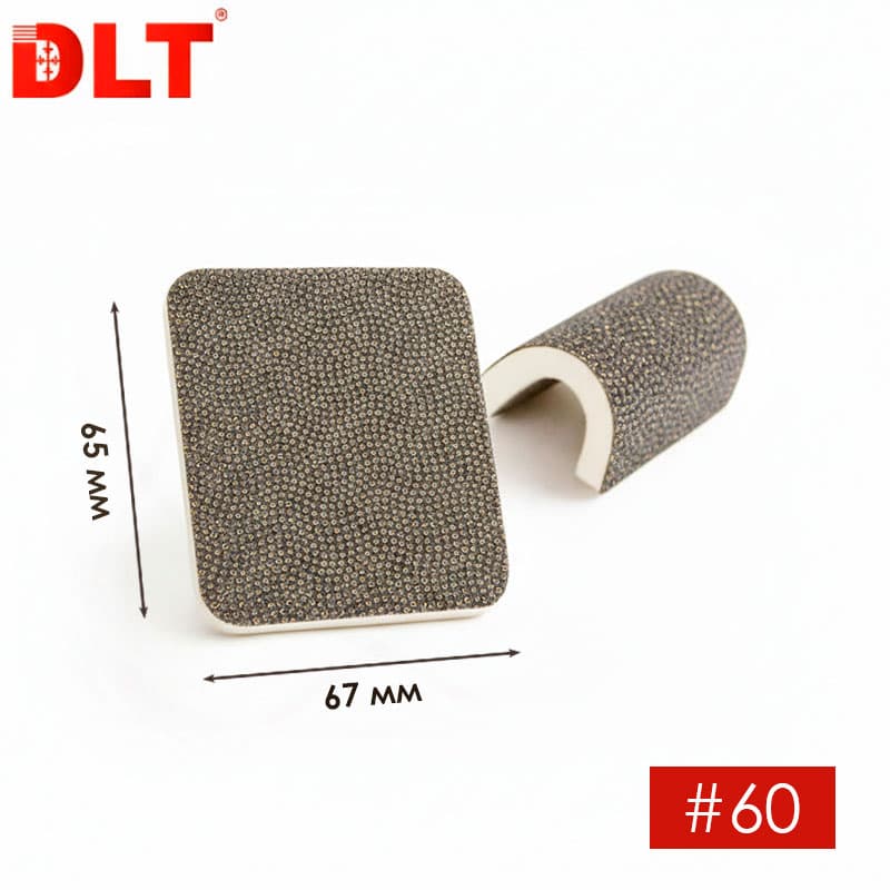 Притир алмазный (шлифовальный брусок) DLT, #60, гибкий, арт.4579