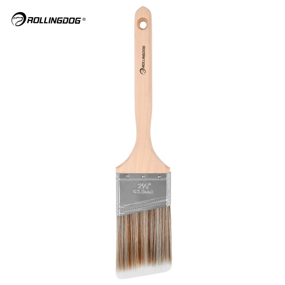 Кисть Rollingdog W1000 63мм, угловой срез, синтетика, серия Professional, арт.10194