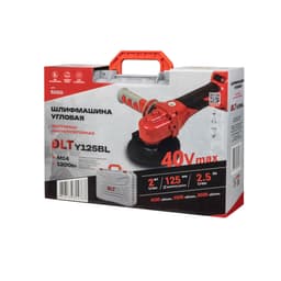 Угловая шлифмашина УШМ (болгарка) DLT Y125BL, аккумуляторная, 3000мАч, 40,0V, для плиточников, арт.5100 - фото 15