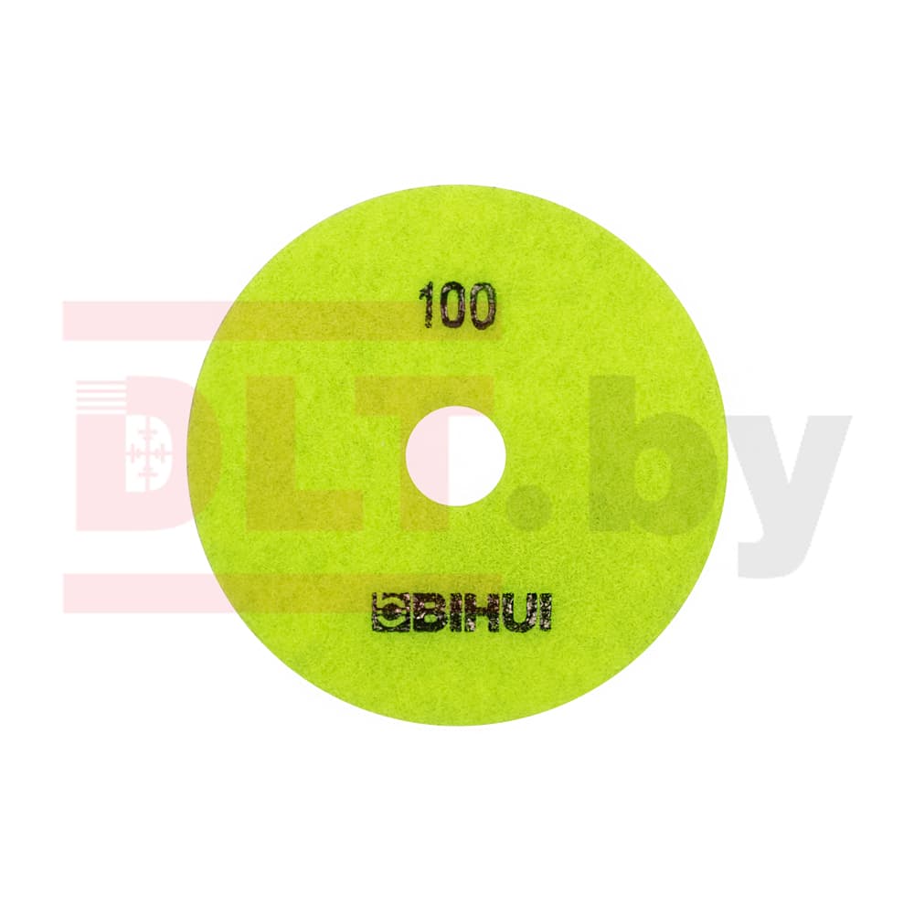 Алмазный гибкий круг (черепашка) BIHUI Ø100мм, #100, арт.DPP410 - фото 4