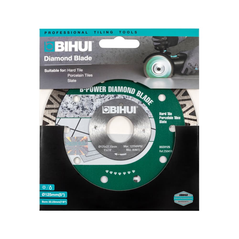 Алмазный диск BIHUI B-POWER, 125х1,4мм, арт.DCCV125 - фото 4