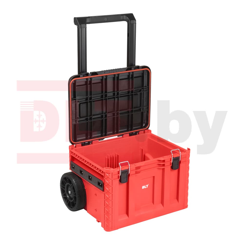 Кейс-тележка №2 для системы хранения инструментов DLT серия RED PRO, арт.4061 - фото 2