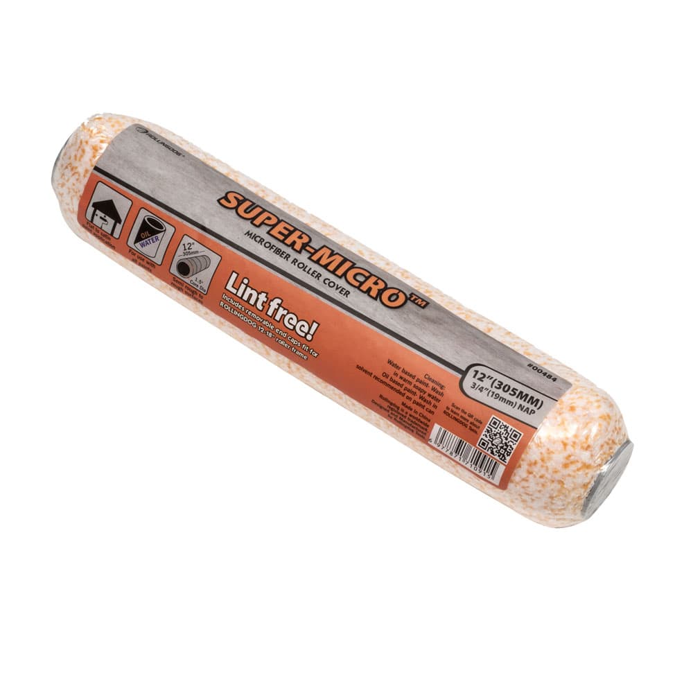 Валик Rollingdog SUPER-MICRO 305мм, ворс 19мм, для бюгеля 10мм, микрофибра, арт.00484 - фото 3