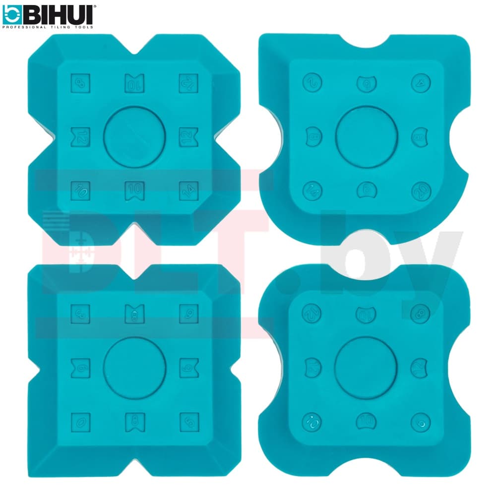 Шпатели для силиконовых герметиков BIHUI, набор 4шт, арт.STAK4