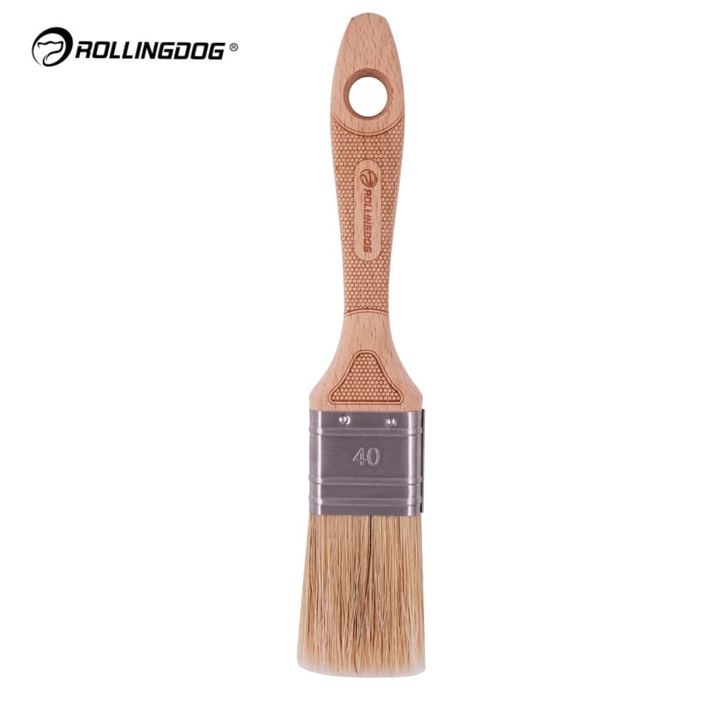 Кисть Rollingdog BTX500 40мм, прямой срез, смешанная щетина, серия Elite, арт.10660