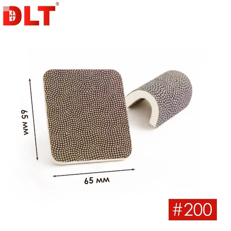 Притир алмазный (шлифовальный брусок) DLT № 2, #200, гибкий, арт. 5095