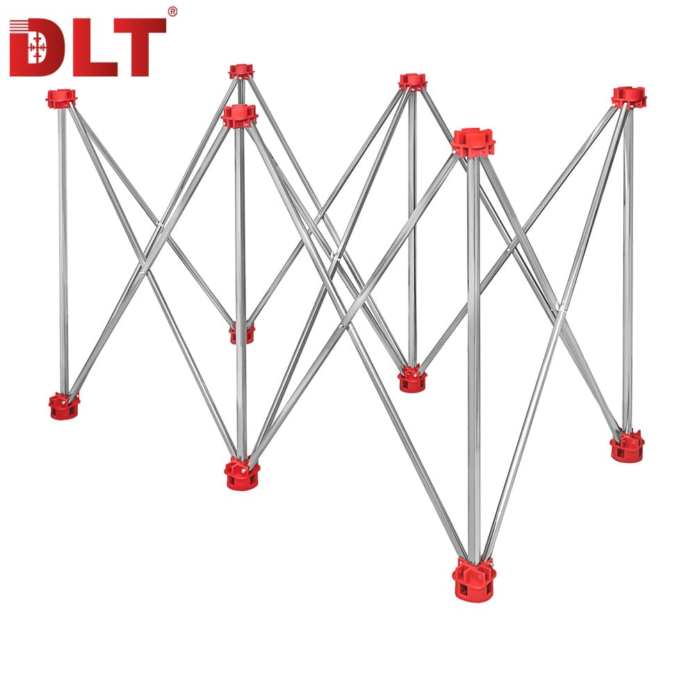 Подстолье складное DLT Сороконожка, версия Lite, 0,6м*1,2м, нержавейка, арт.3892