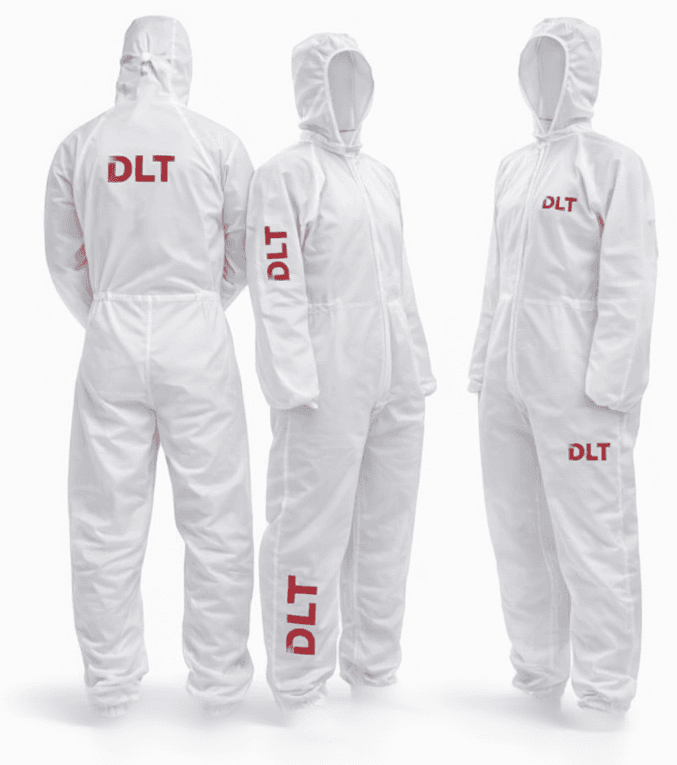 Комбинезон малярный DLT, многоразовый, размер 5XL, арт.5249