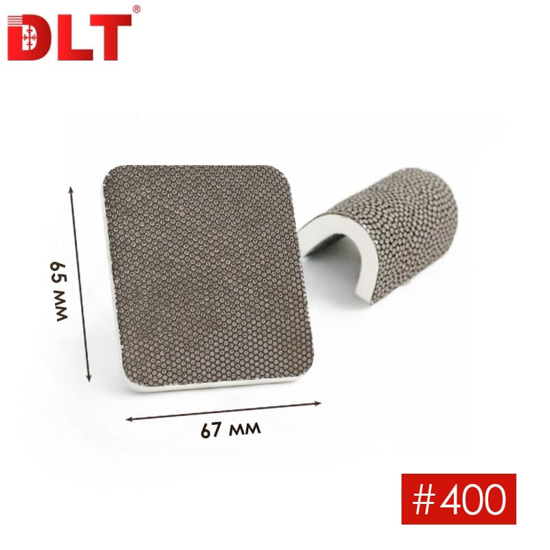 Притир алмазный (шлифовальный брусок) DLT, #400, гибкий, арт.4582