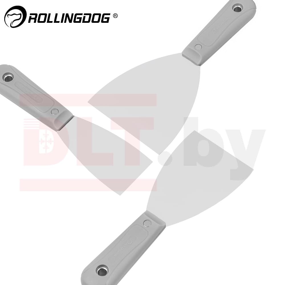Набор шпателей Rollingdog 1,5/ 3/ 4 &amp;quot; (38//75/100мм), серия Standard, арт.50482