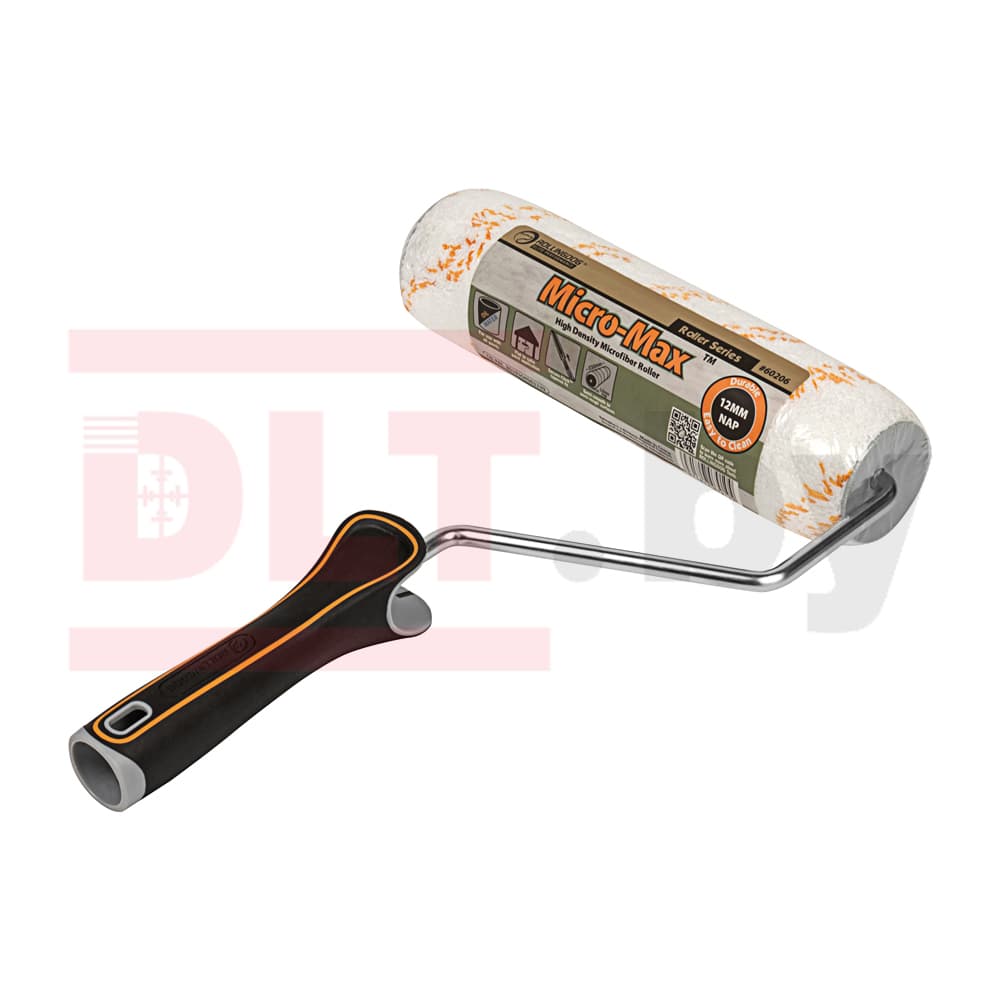 Валик с бюгелем Rollingdog MicroMax 230мм, ворс 12мм, микрофибра, арт.60206 - фото 5