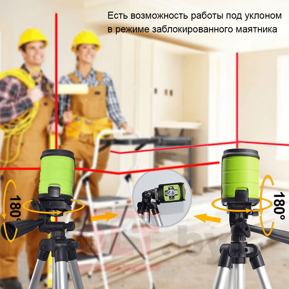 Лазерный нивелир DLT EK-112R, арт.0173 - фото 17