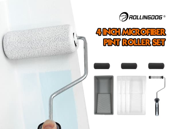 Набор малярный Rollingdog GLOSS-KING  (8 предметов) резьба, серия Professional, арт.70291 - фото 4