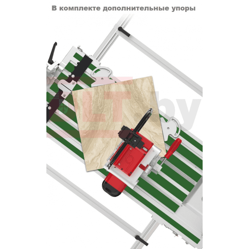 Плиткорез электрический DLT OptiTronic Auto (версия PRO) рез до 1200мм, с АВТОМАТИКОЙ, арт.1838 - фото 6