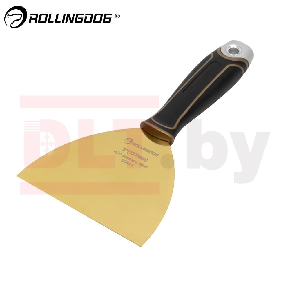Малярный шпатель Rollingdog Titanium 5&amp;quot; (125мм),  арт.50411