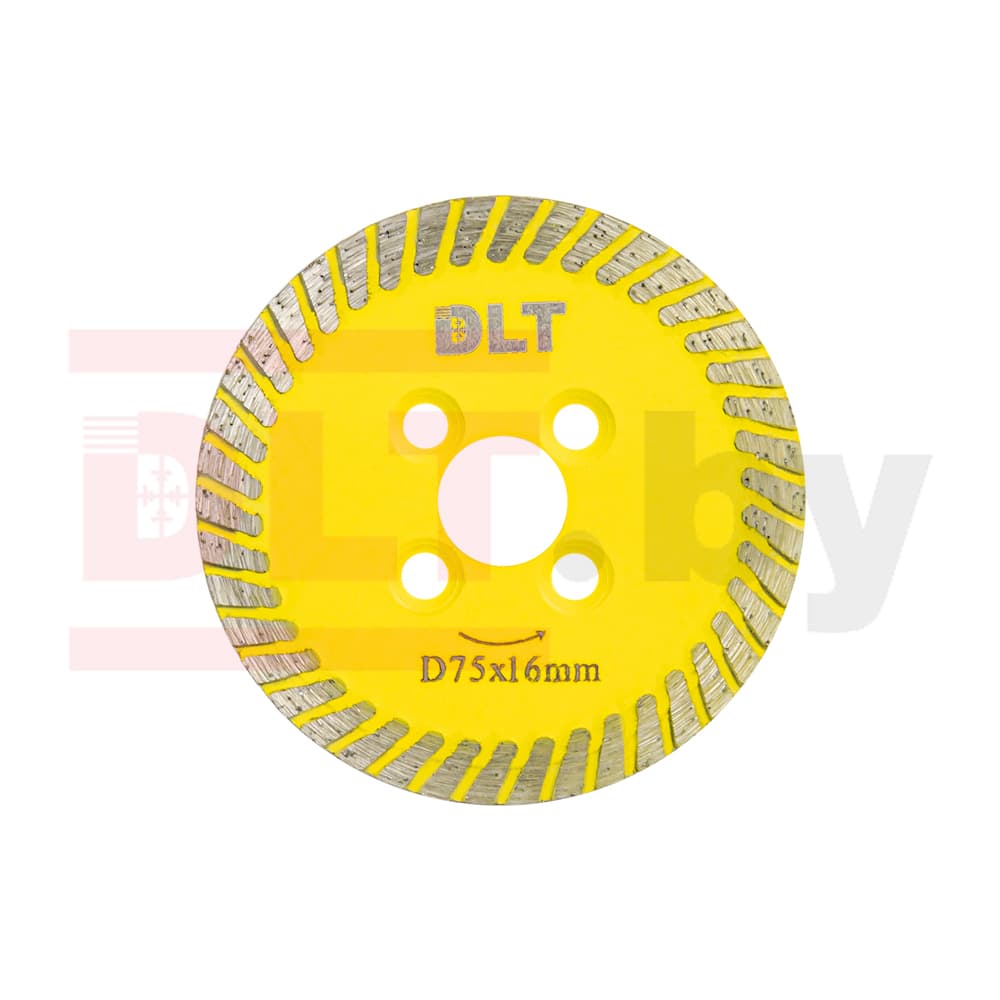 Диск алмазный DLT MINI TURBO, 75мм (сменная часть), арт.1181 - фото 3
