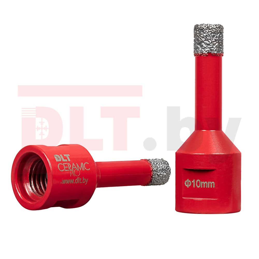 Алмазная коронка по керамограниту DLT CERAMIC PRO,10мм, арт.0687